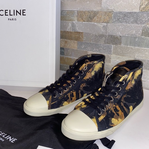 Celine Other - CELINE Men’s High Top Sneakers